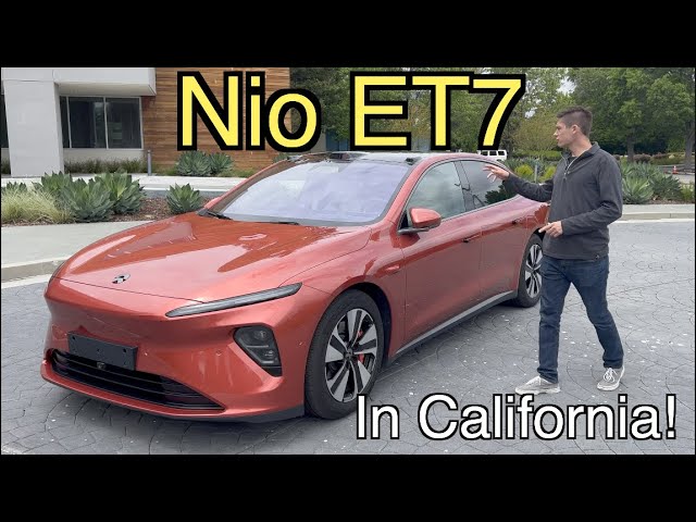 The Electric Nio ET7 – First Test in America!