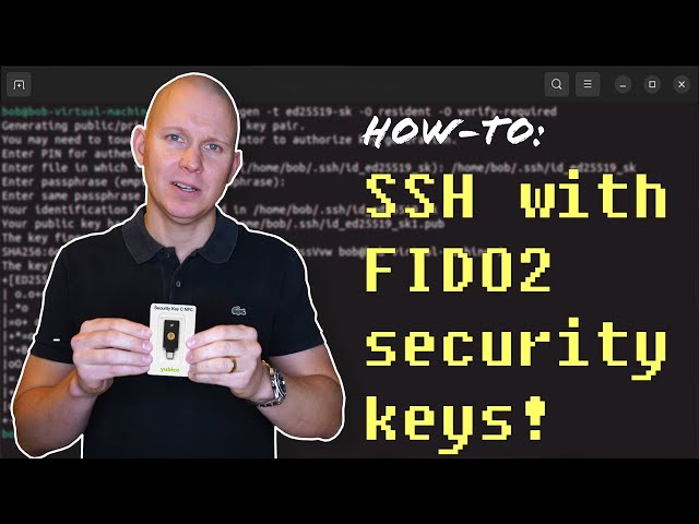 How-to: SSH with FIDO2 security keys!
