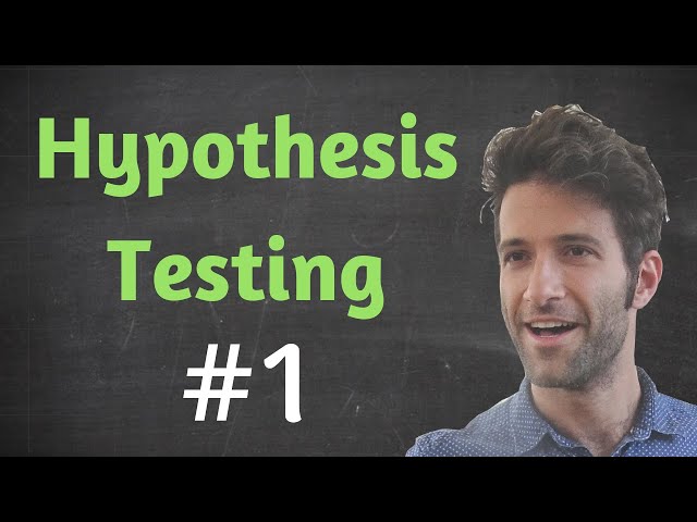 Hypothesis testing #1: Basics (no maths!)