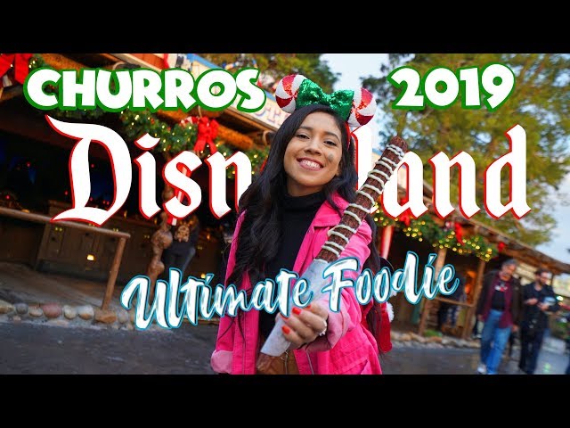 Ultimate Foodie Guide to The Holiday Churro's at the Disneyland Resort!