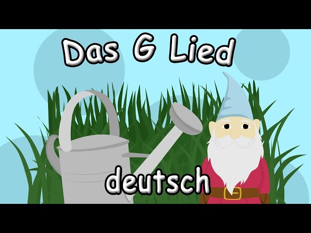 Das G-LIED - Buchstaben song deutsch - Kinderlieder zum mitsingen deutsch kindergarten playlist