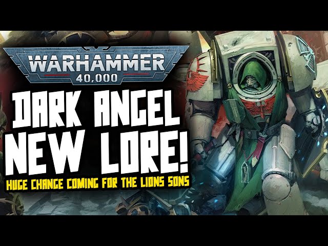 NEW Dark Angel Secrets! New 40K Lore!