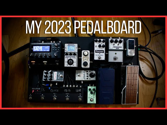 2023 Friedman Pedalboard Build Pt 2 - Rig Rundown, Demo & Tones