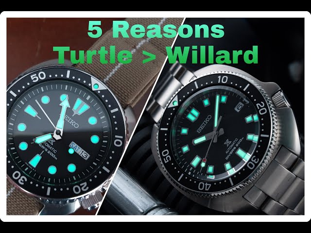 5 Reasons the Seiko Turtle SRP777 is a great alternative to the new Seiko Willard SPB151 - A Review