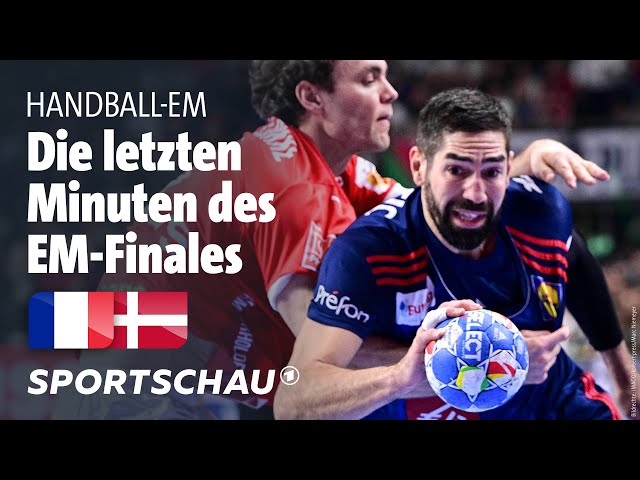 Frankreich - Dänemark Schlussphase | Handball-EM 2024 | Sportschau
