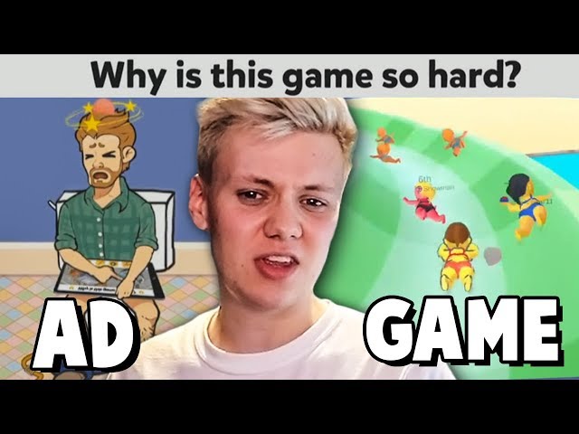 Trying fake mobile games