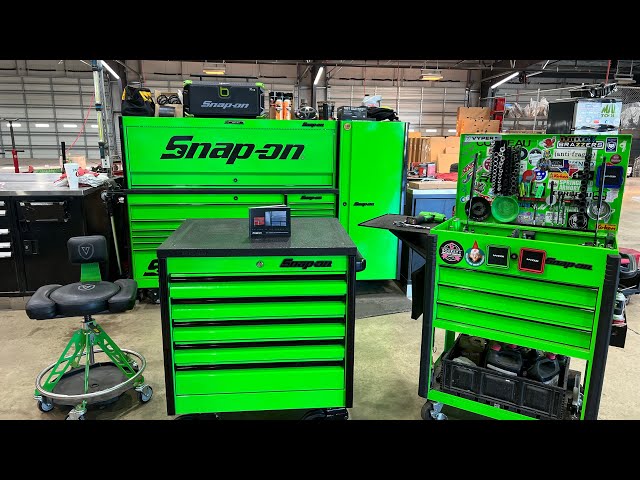 Massive Snap-on Toolbox Tour! Featuring my new Epic Mobile Workstation