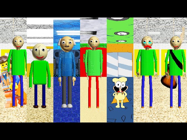 Everyone of Baldi's Basics Mods For Beginners In 2024 - All Perfect!