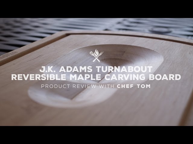 J.K. Adams Turnabout Reversible Maple Carving Board | Product Roundup by All Things Barbecue