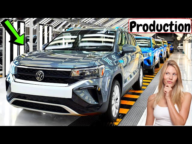 Volkswagen TAOS Factory🚙2024: Manufacturing process  – Assembly plant tour and Production line