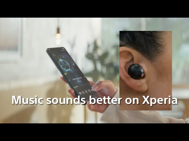 Xperia 5 V x Sony headphones | Music sounds better on Xperia