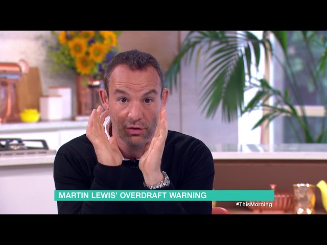 Martin Lewis' Overdraft Warning | This Morning