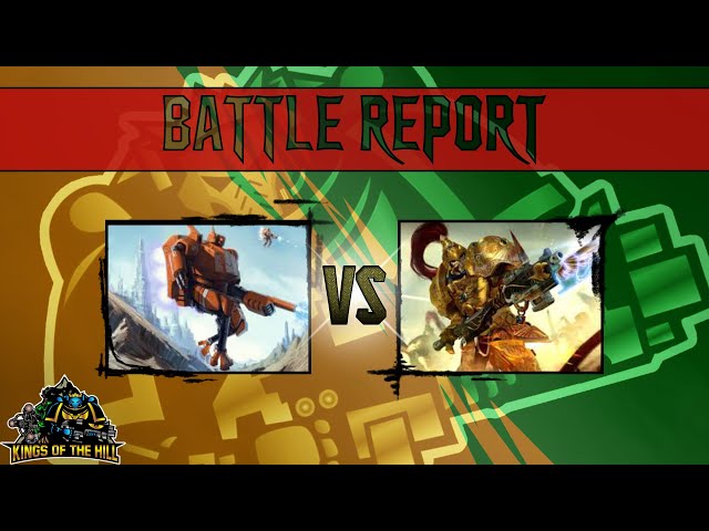 9. Edition Battle Report Tau vs Custodes 2000 Pkt GW Mission