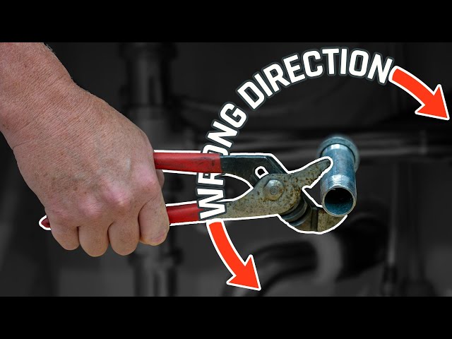 3 MISTAKES We Make Using Pipe Wrenches & Channel Locks