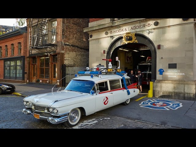 Who You Gonna Call? Superfan Creates Replica Ghostbusters Car