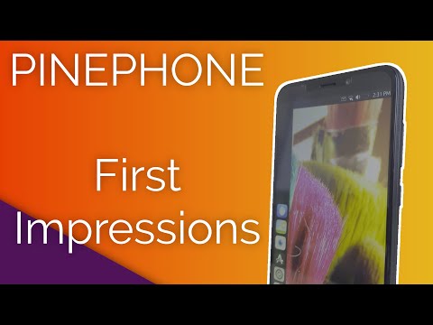 PINEPHONE First Impressions - Love the hardware, but the software...