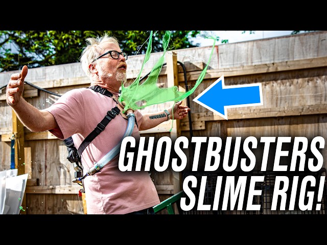 Adam Savage Gets SLIMED on the Ghostbusters Set!