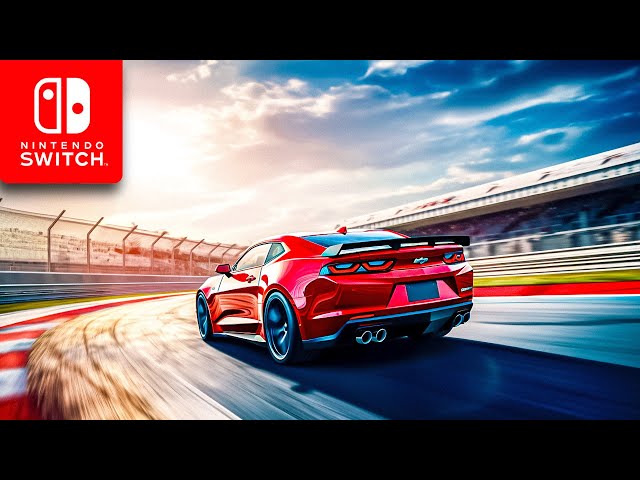 Best 10 REALISTIC RACING Games for SWITCH | Nintendo Switch Racing Games
