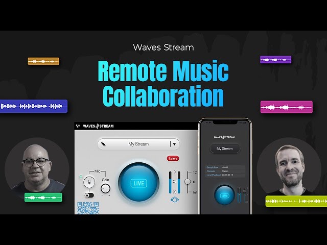 New! Waves Stream - Remote Audio Collaboration Simplified #musicproduction #collab #mixingengineer