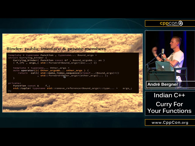 Indian C++: Curry for your Functions - Andre Bergner [ CppCon 2015 ]