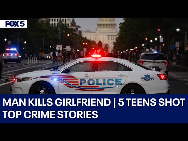Man kills girlfriend in Lorton, woman robbed at Citibank, 5 teens shot at Senior Skip Day event