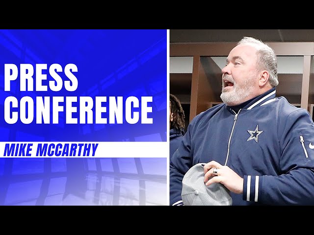 Head Coach Mike McCarthy Press Conference: 1-10-24 | #GBvsDAL | Dallas Cowboys 2023