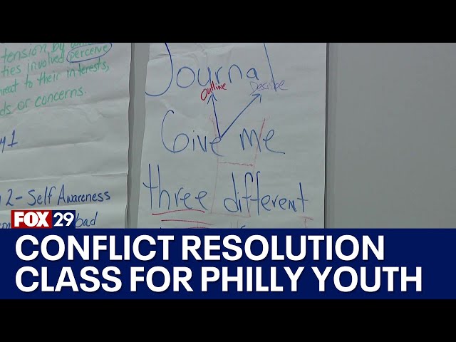 Program teaches Philly youth conflict resolution skills to avoid violence