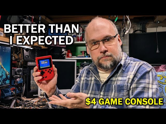 I thought this $4 8-bit game console was going to be total junk