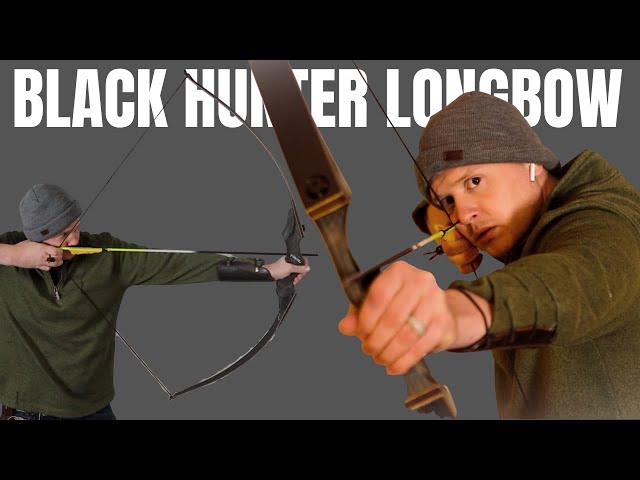 The Amazing Black, Hunter Longbow.      (Archery Longbow Review)