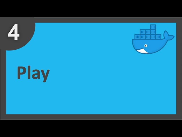 Docker Beginner Tutorial 4 - Play With Docker