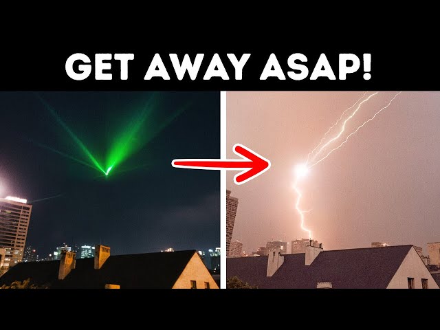 If You See This Laser Beam, Lightning Could Strike Nearby