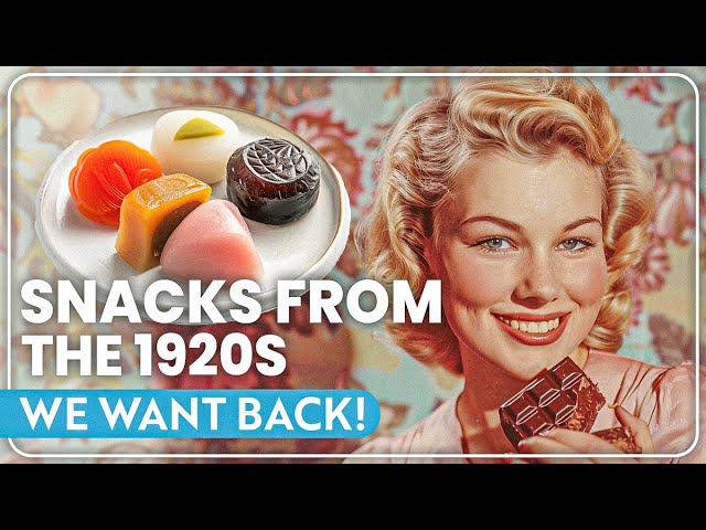 20 Famous Snacks From The 1920s, We Want Back!