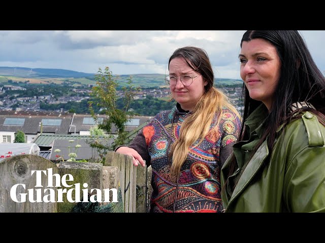 The real Derry girls and the peace walls that divide their city