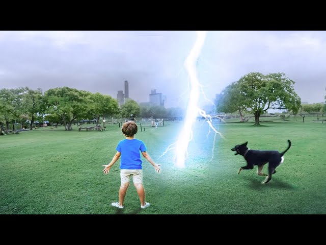 he tried to control lightning...