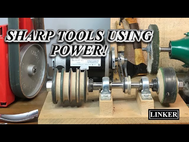 Using Power to Strop/Sharpen /Hone Your Woodcarving Tools