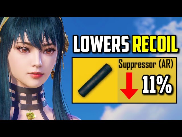 SUPPRESSORS LOWER YOUR RECOIL AFTER UPDATE!! | PUBG Mobile