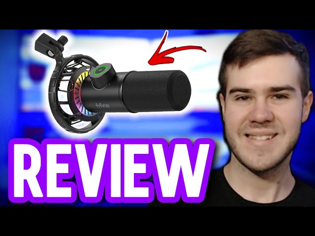 FIFINE K658 STREAMING USB MICROPHONE REVIEW UNBOXING (Best Budget Gaming Mic?)