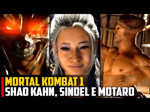 Mortal Kombat 1 - Shao Kahn, Sindel e Motaro REVELADOS