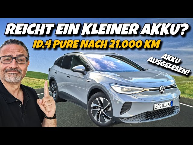 VW ID.4 Pure (52 kWh) Reale Reichweite im Winter nach 21.000 Km! Erfahrungsbericht.