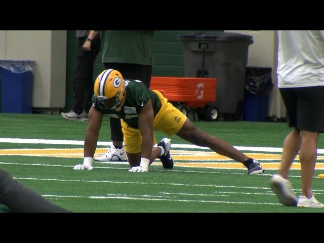 Roje Stona starts rookie mini camp with the Green Bay Packers
