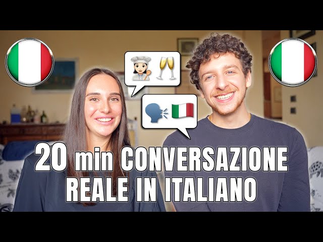 Conversazione Naturale in Italiano (sub ITA) | Imparare l’Italiano