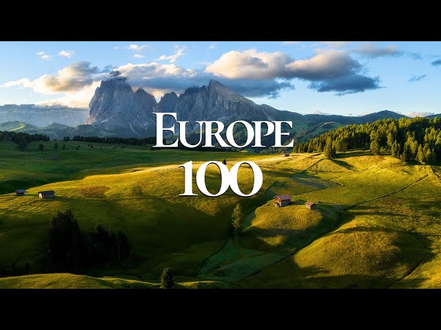 100 Most Beautiful Places to Visit in Europe 4K 🌎 | Underrated Destinations