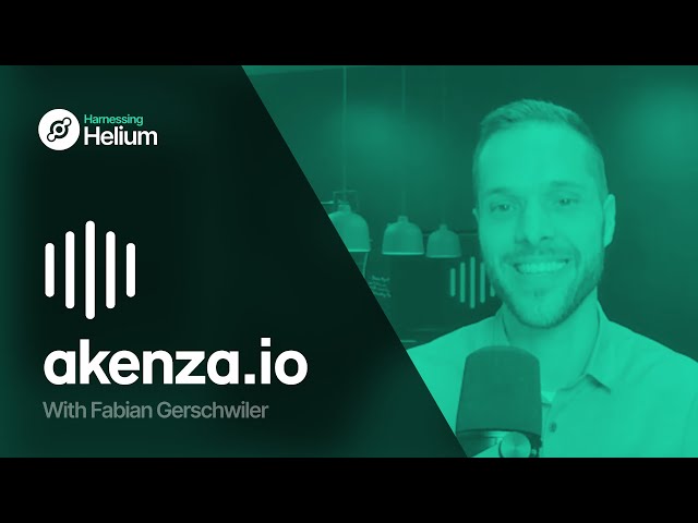Akenza Interview With Fabian Gerschwiler - Harnessing Helium Ep. 7