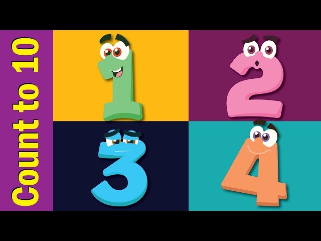 Count to 10 Song | Let's Count Again | Fun Kids English