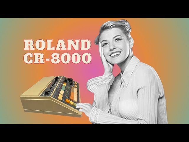 Why the CR-8000's affordability and CLASSIC SOUND make it a strong contender against the TR-808