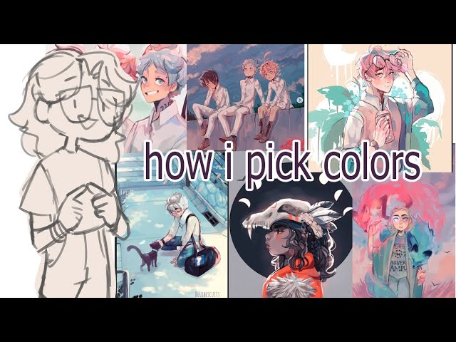 how i pick colors// tutorial (ft. democreator)