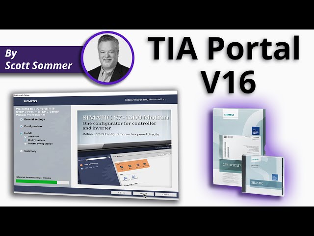 How to install TIA Portal V16