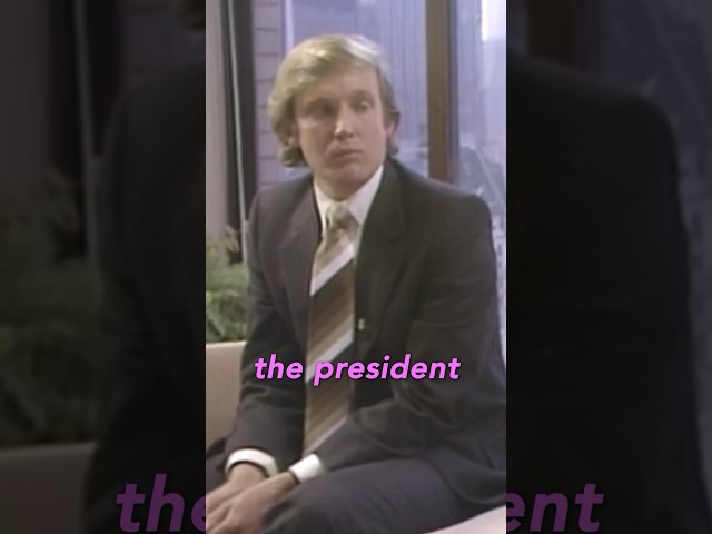TIME TRAVELLER?! Trump PREDICTS Presidency in 1981 Interview