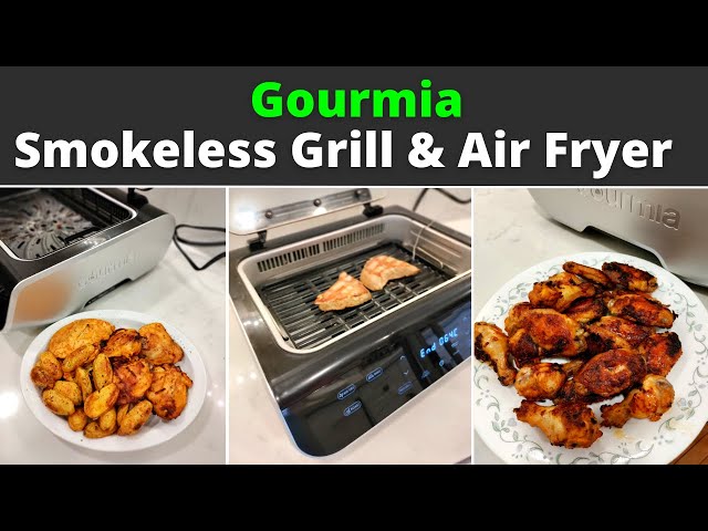 Gourmia FoodStation 5-in-1 Smokeless Grill & Air Fryer | Full Review and Demo