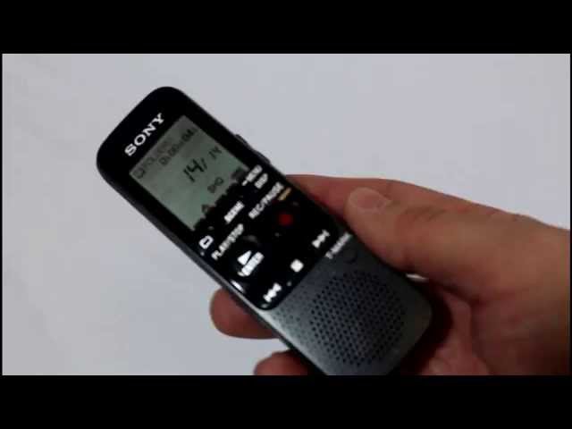 Review: SONY ICD PX333 Digital Voice Recorder